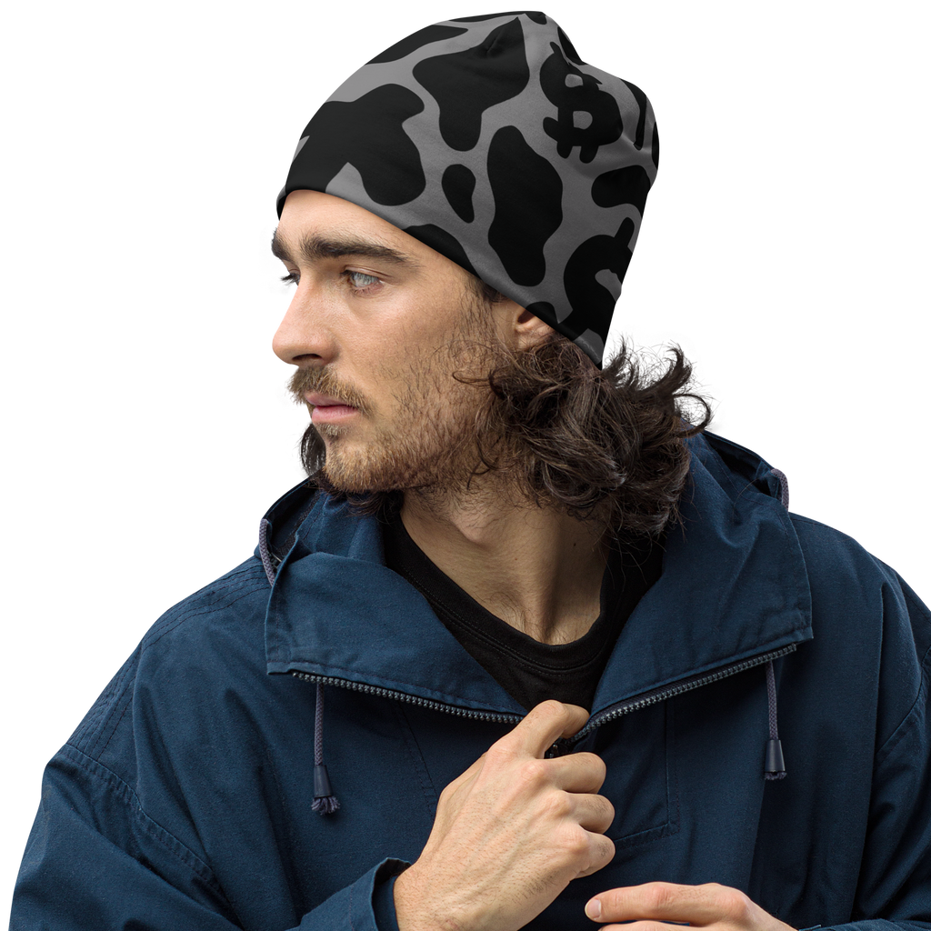 CA$H COW BEANIE - CHARCOAL