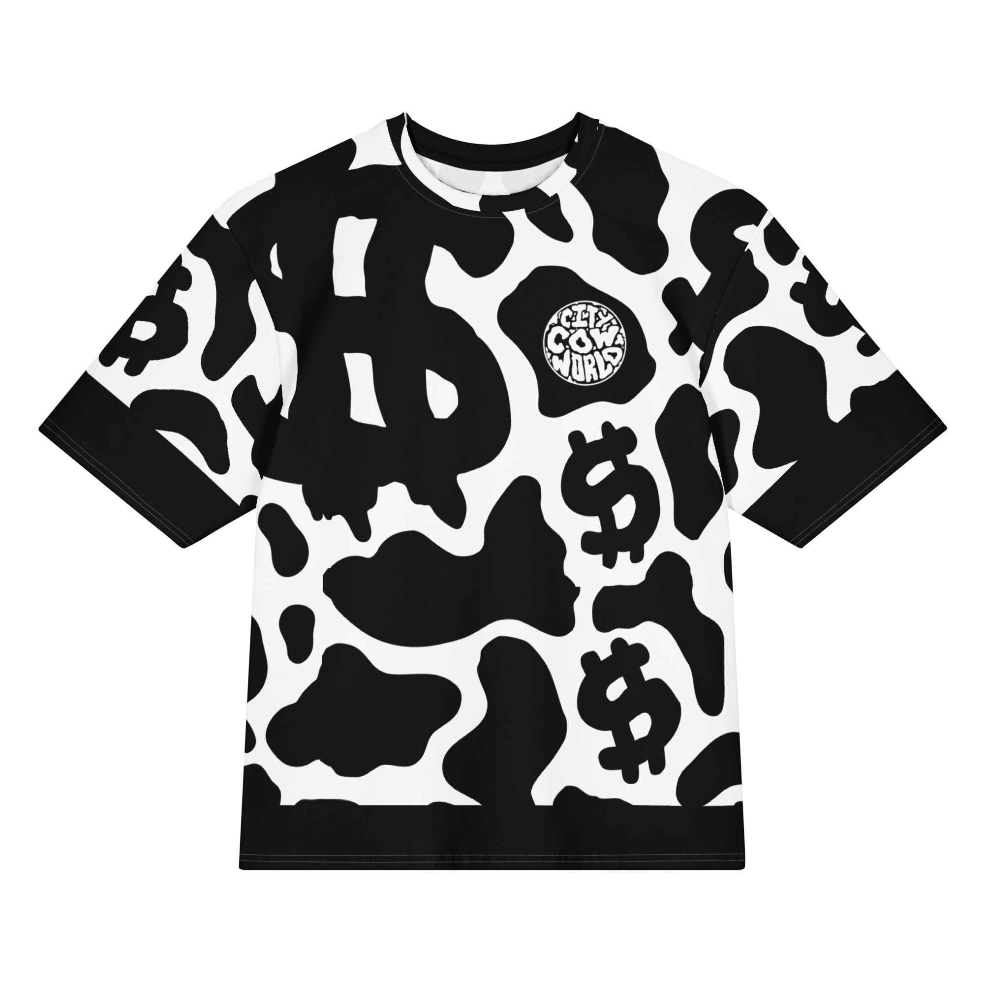 CA$H COW OVERSIZED TEE