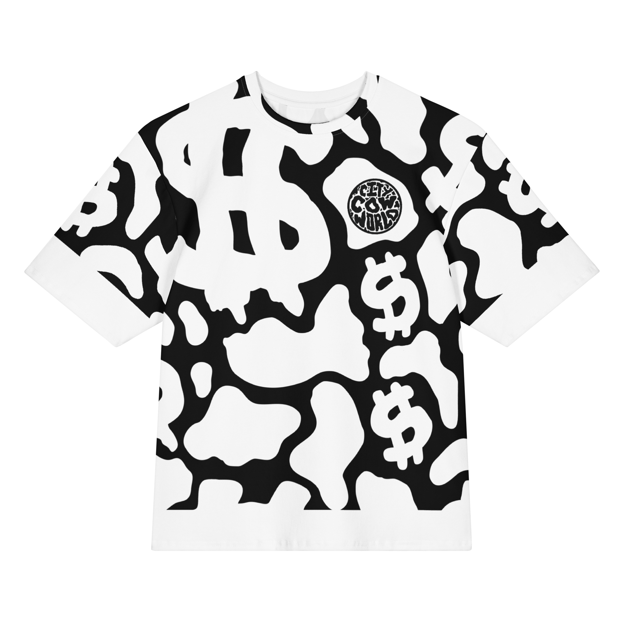 CA$H COW OVERSIZED TEE