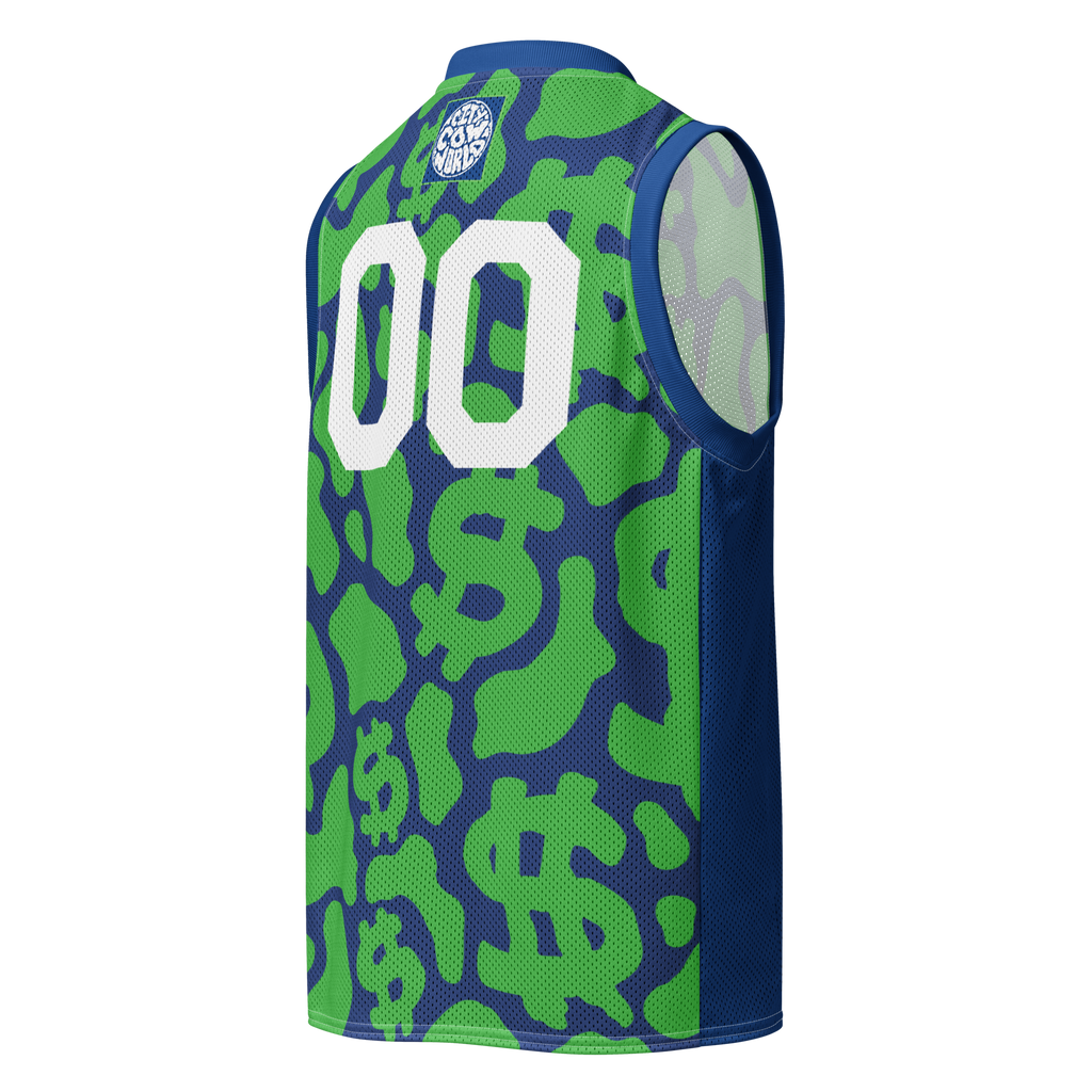 CA$H COW BASKETBALL JERSEY - PLANET COW