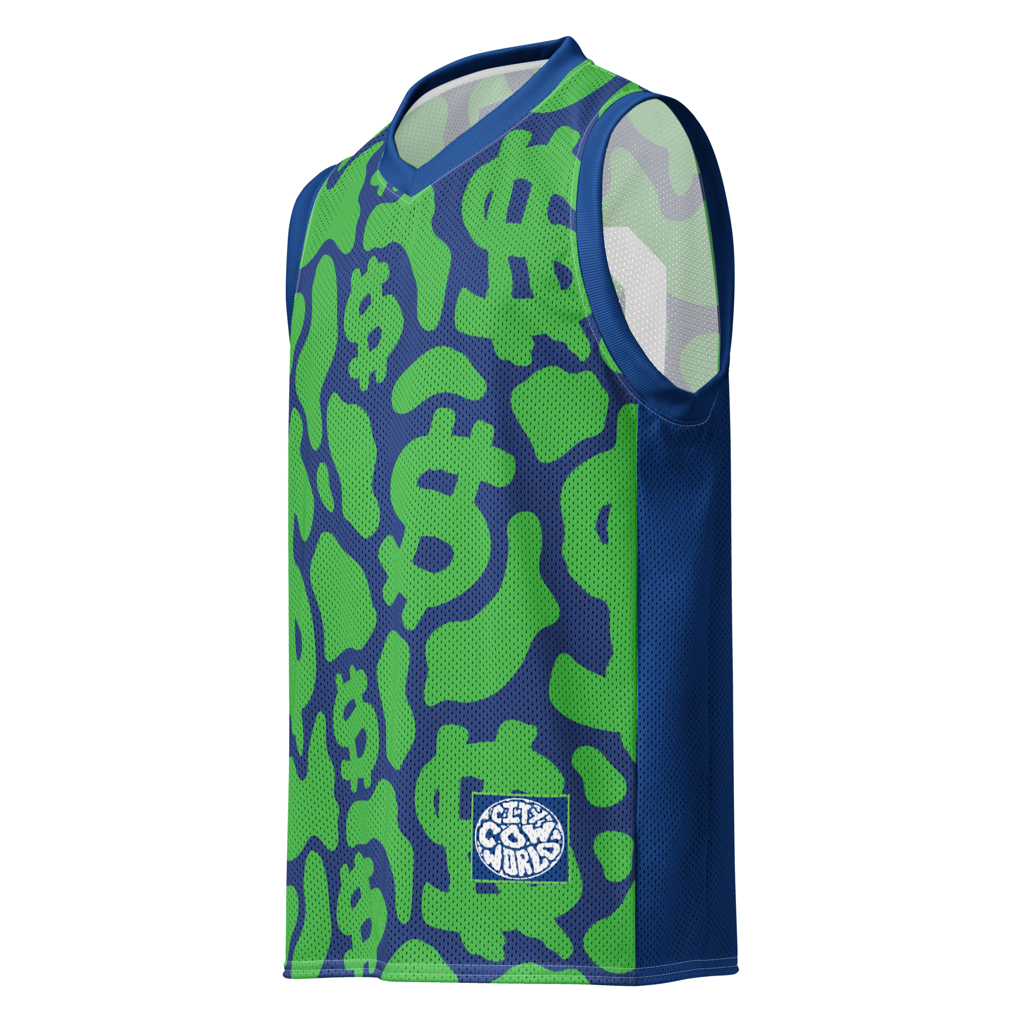 CA$H COW BASKETBALL JERSEY - PLANET COW