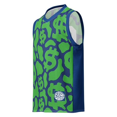 CA$H COW BASKETBALL JERSEY - PLANET COW