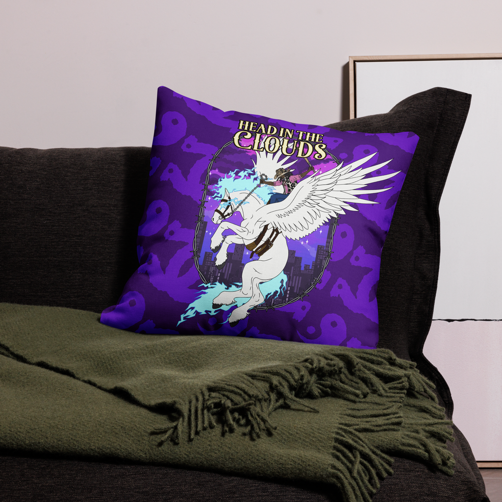 HEAD IN THE CLOUDS PILLOW