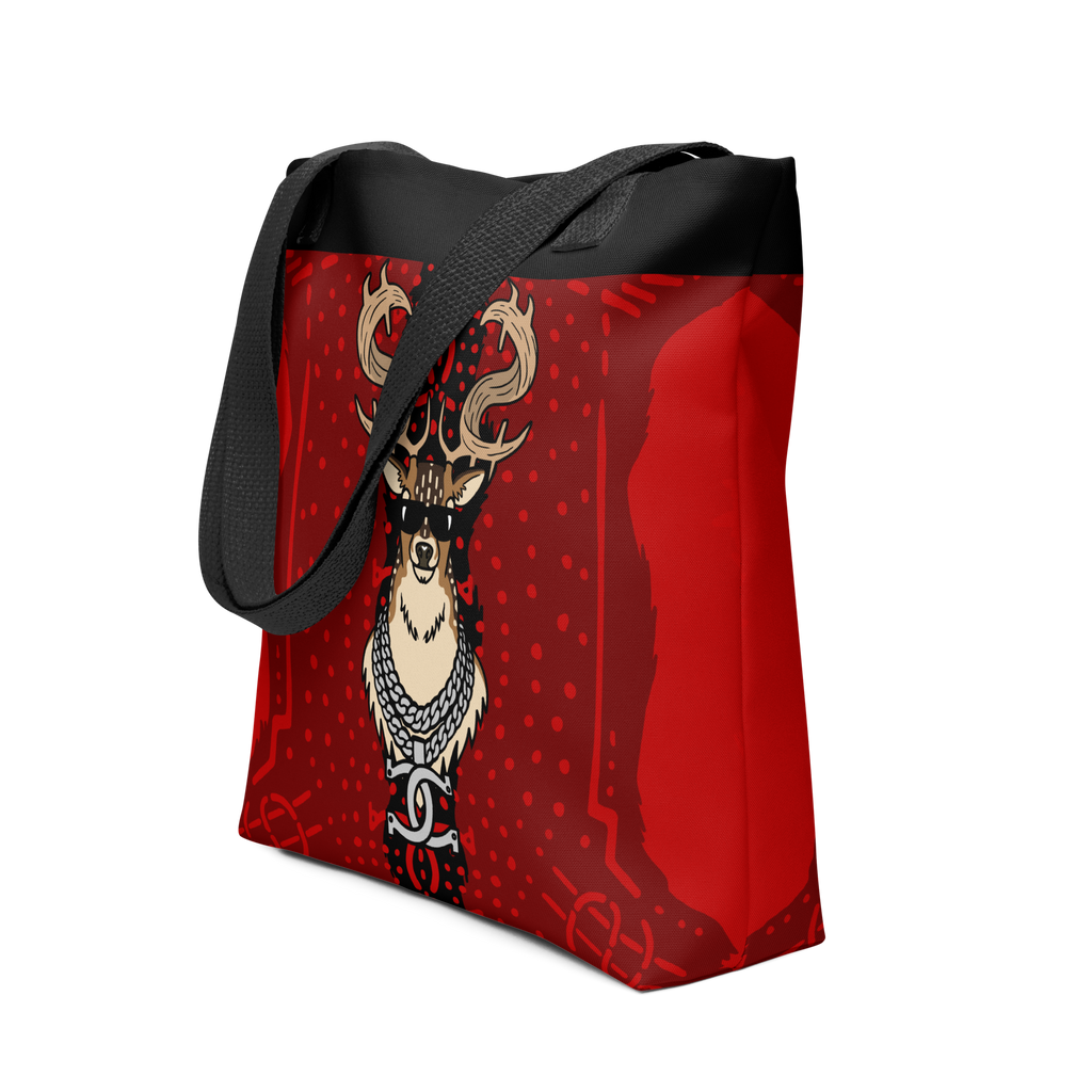 QUICK BUCK - RED SHOT Tote Bag