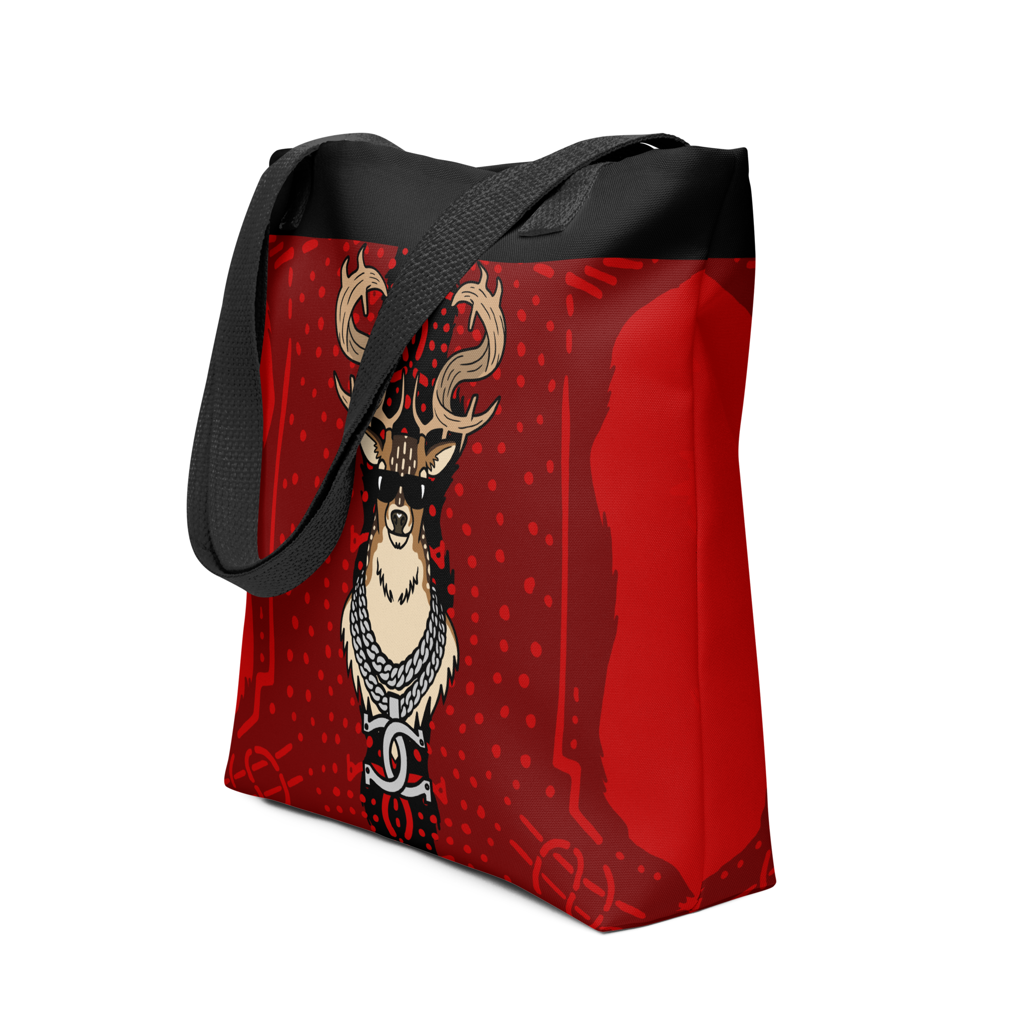 QUICK BUCK - RED SHOT Tote Bag