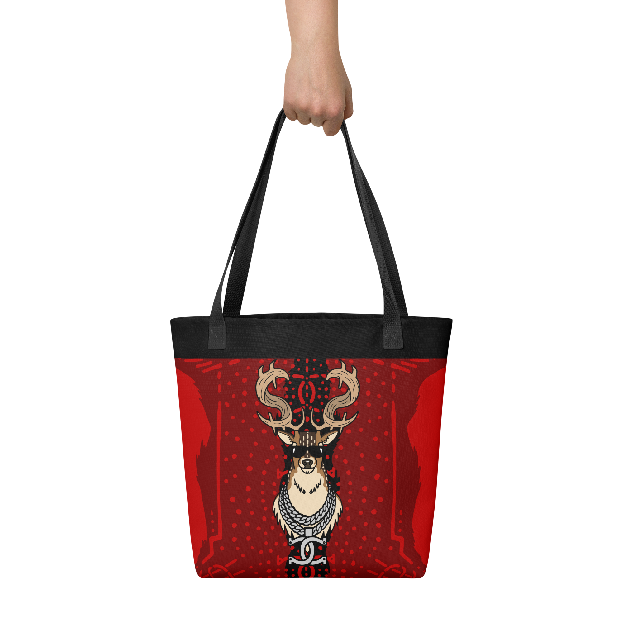 QUICK BUCK - RED SHOT Tote Bag