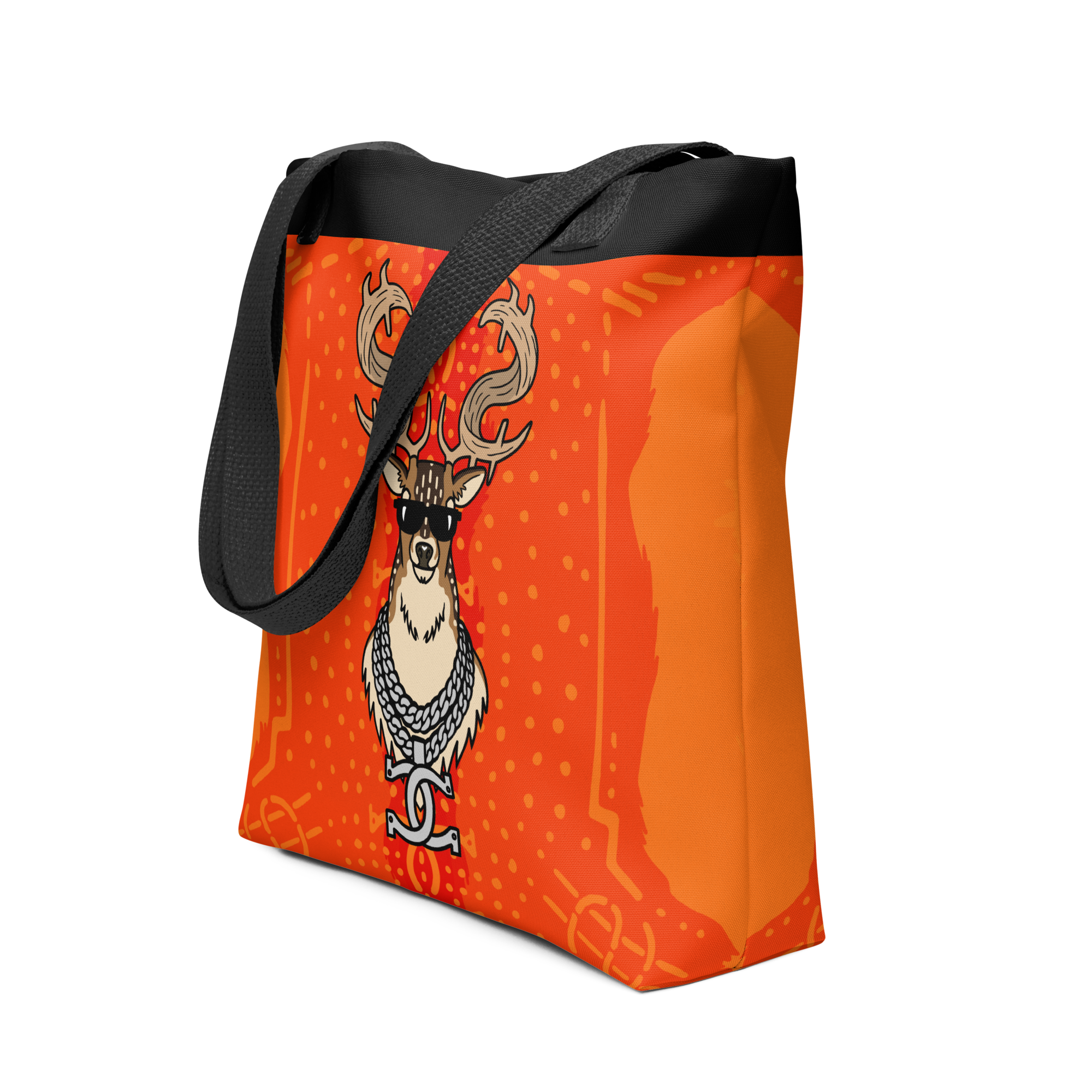 QUICK BUCK - BLAZING ORANGE Tote Bag