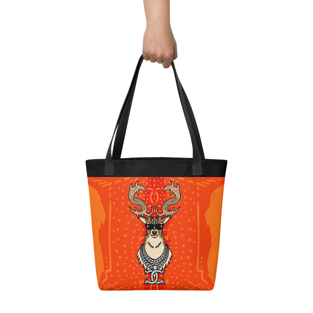 QUICK BUCK - BLAZING ORANGE Tote Bag