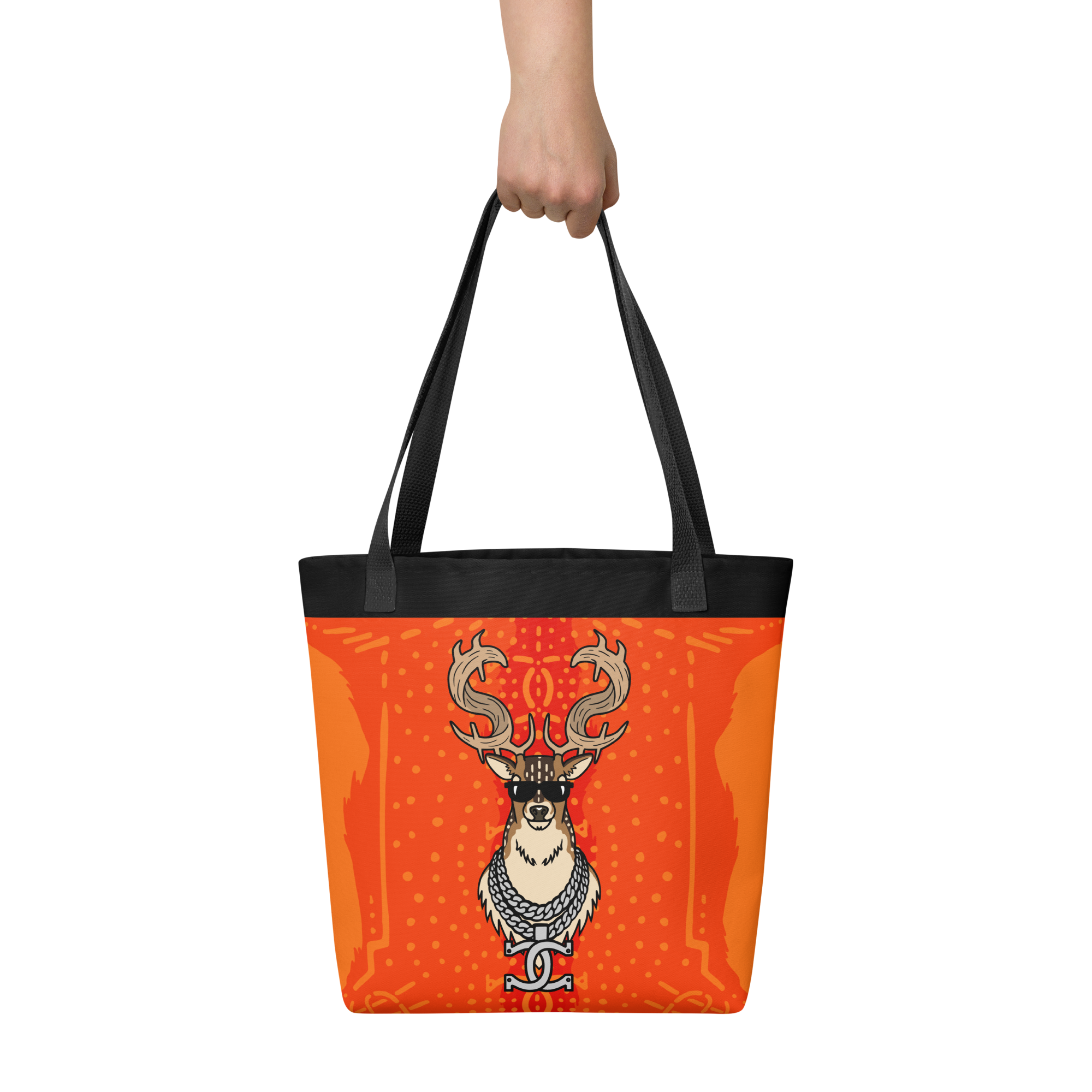 QUICK BUCK - BLAZING ORANGE Tote Bag