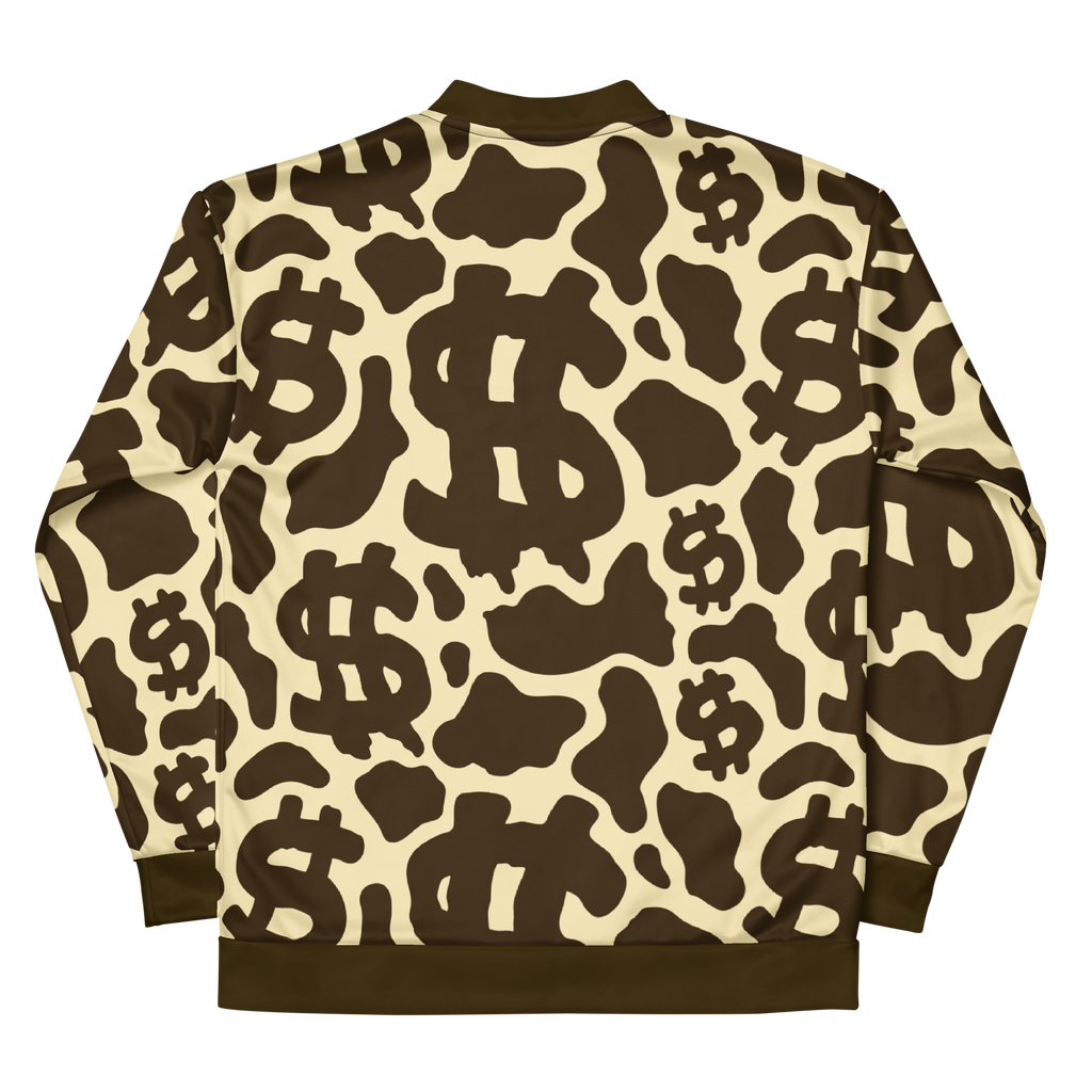CA$H COW UNISEX BOMBER - FRENCH SILK PIE