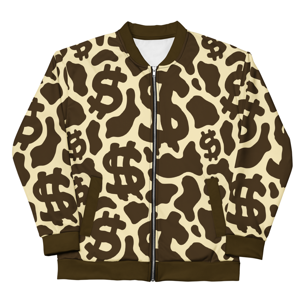 CA$H COW UNISEX BOMBER - FRENCH SILK PIE