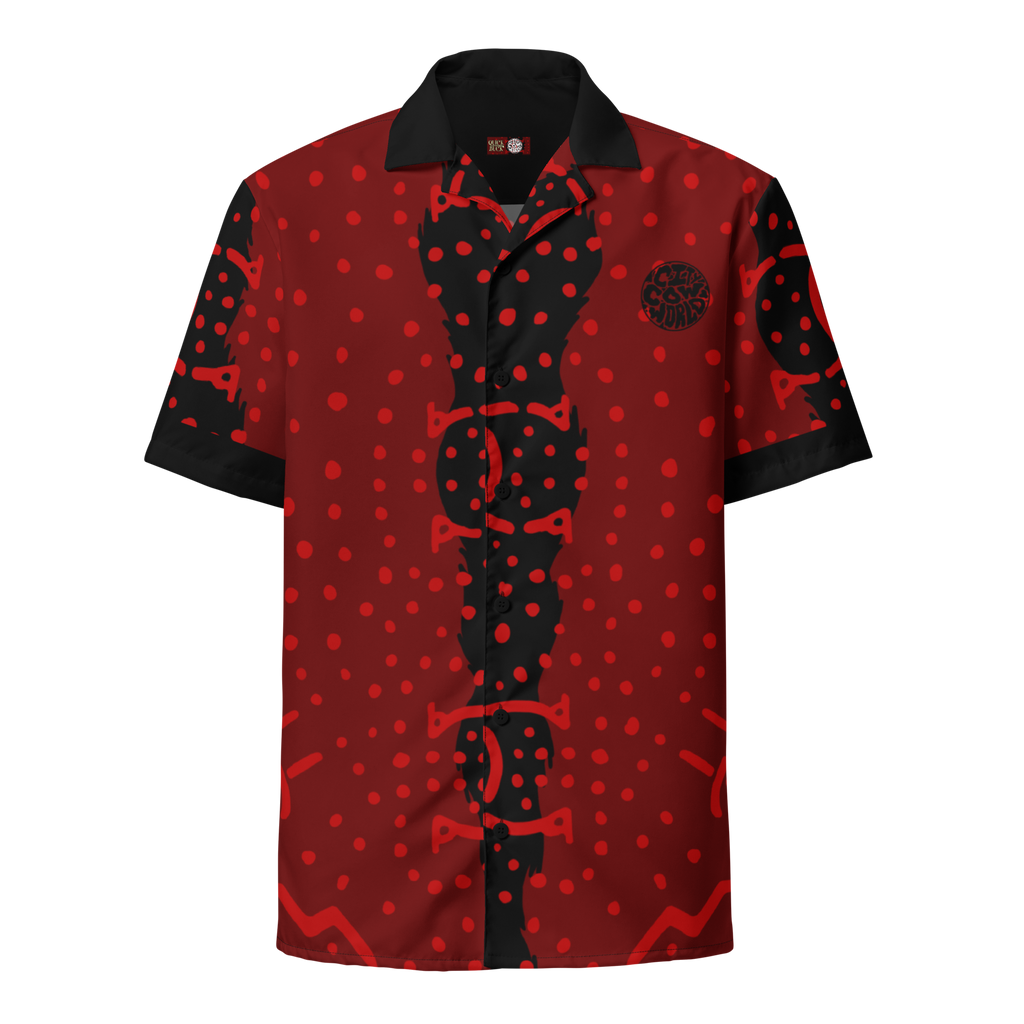 QUICK BUCK BUTTON UP - RED