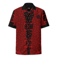 QUICK BUCK BUTTON UP - RED