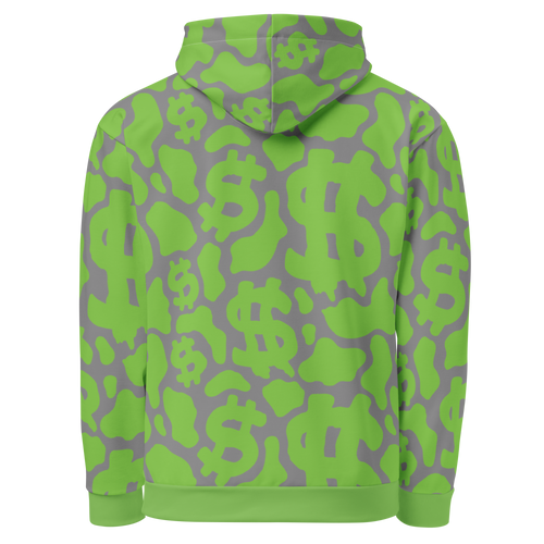 CA$H COW HOODIE - LIME $LIME