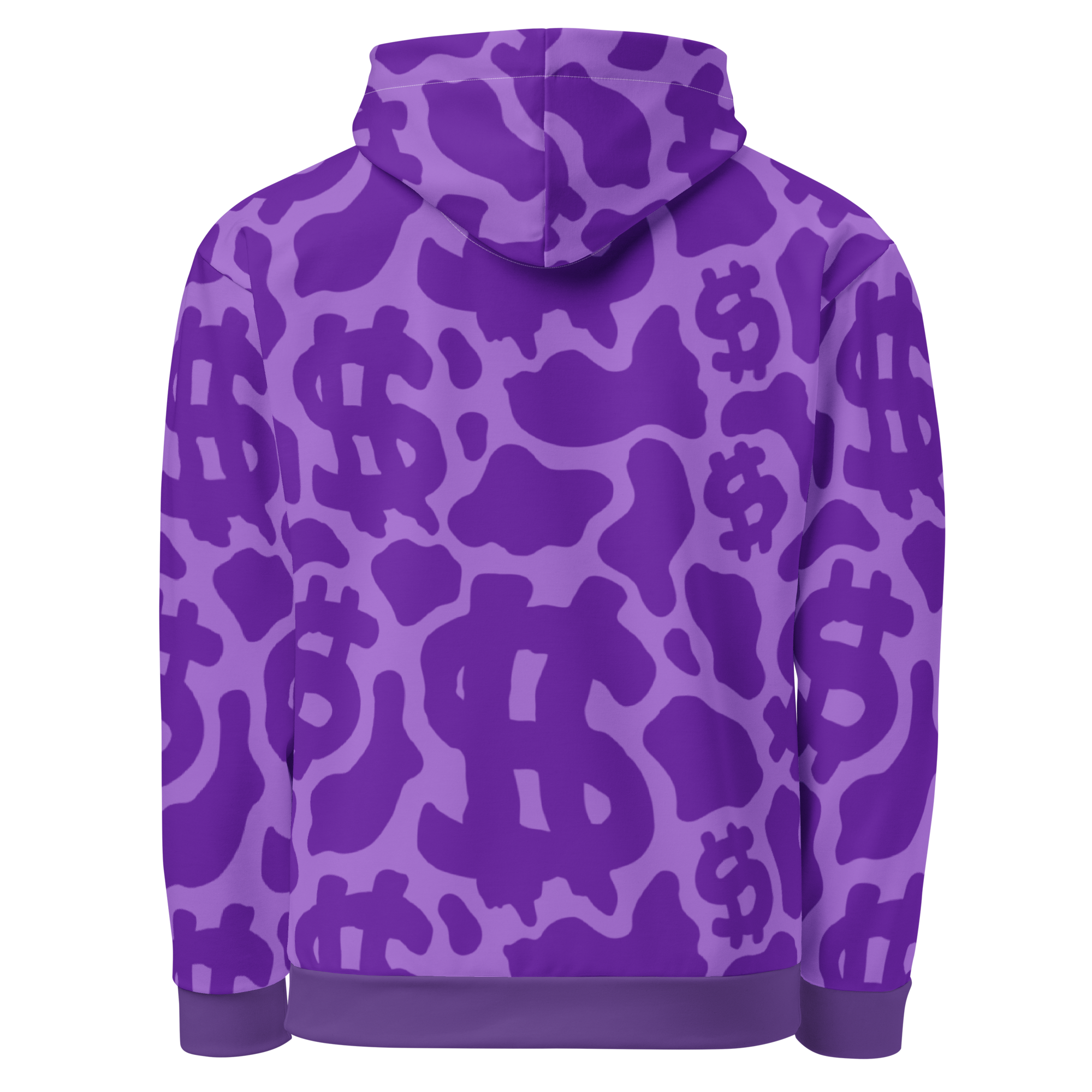 CA$H COW HOODIE - GRAPE $ODA