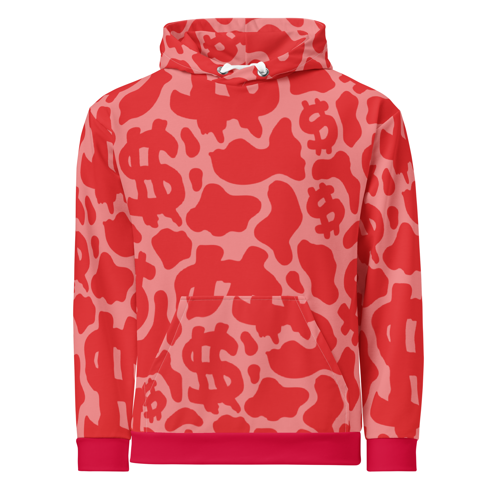 CA$H COW HOODIE - CHERRY CREAM