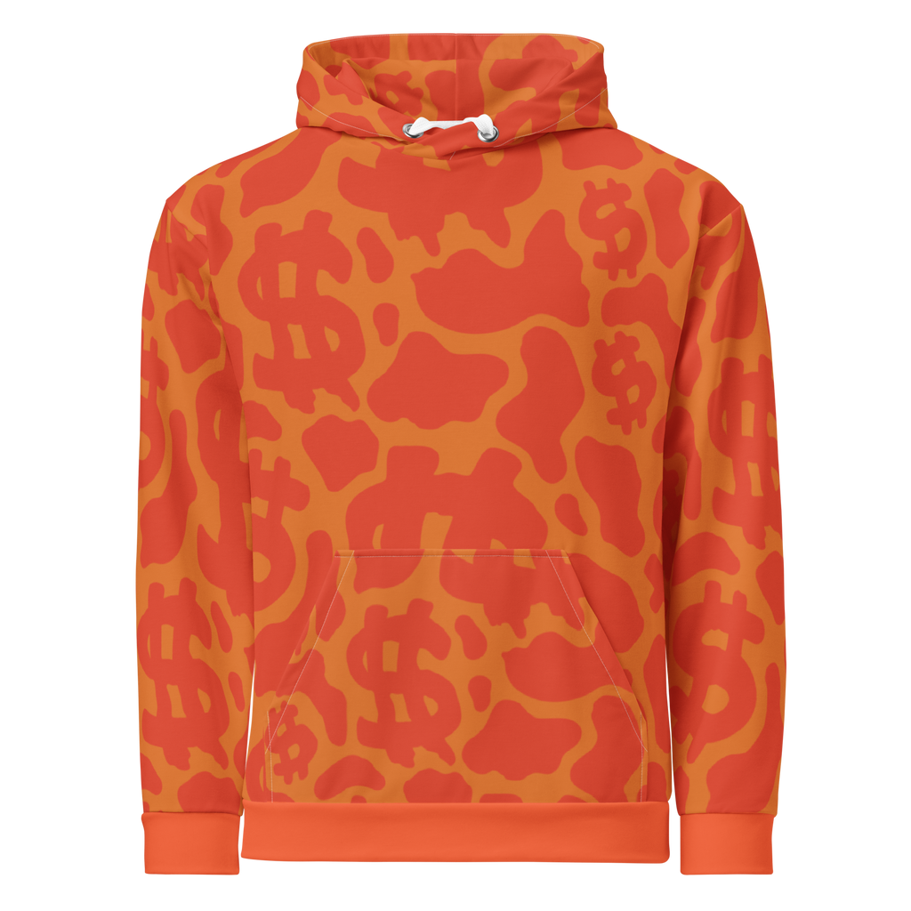 CA$H COW HOODIE - ORANGE CREAM