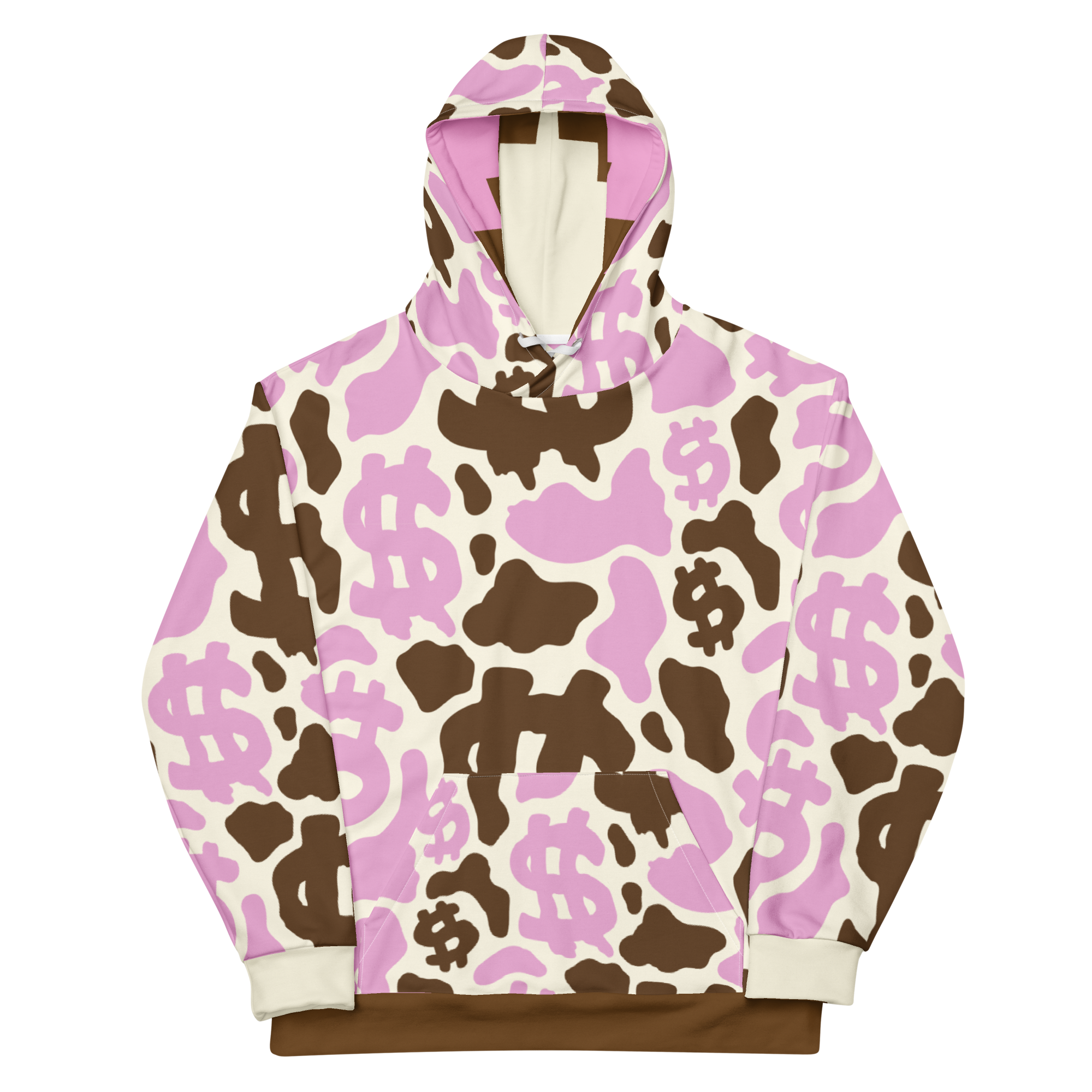 CA$H COW HOODIE - NEAPOLITAN