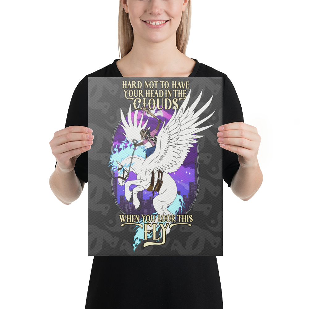 FLY HORSE-  Canvas Print