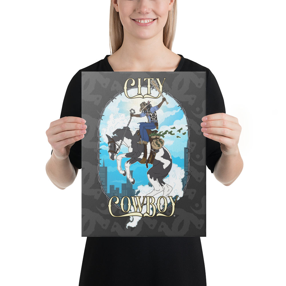 CITY HORSE -  Canvas Print