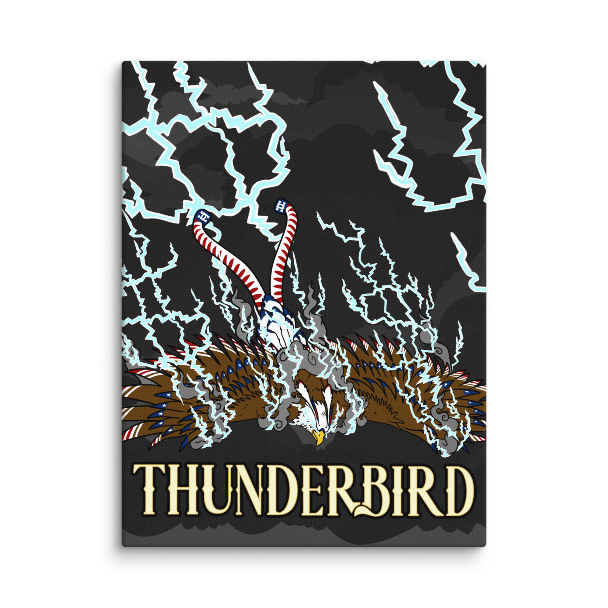 MAKE IT RAIN, THUNDERBIRD - Canvas Print