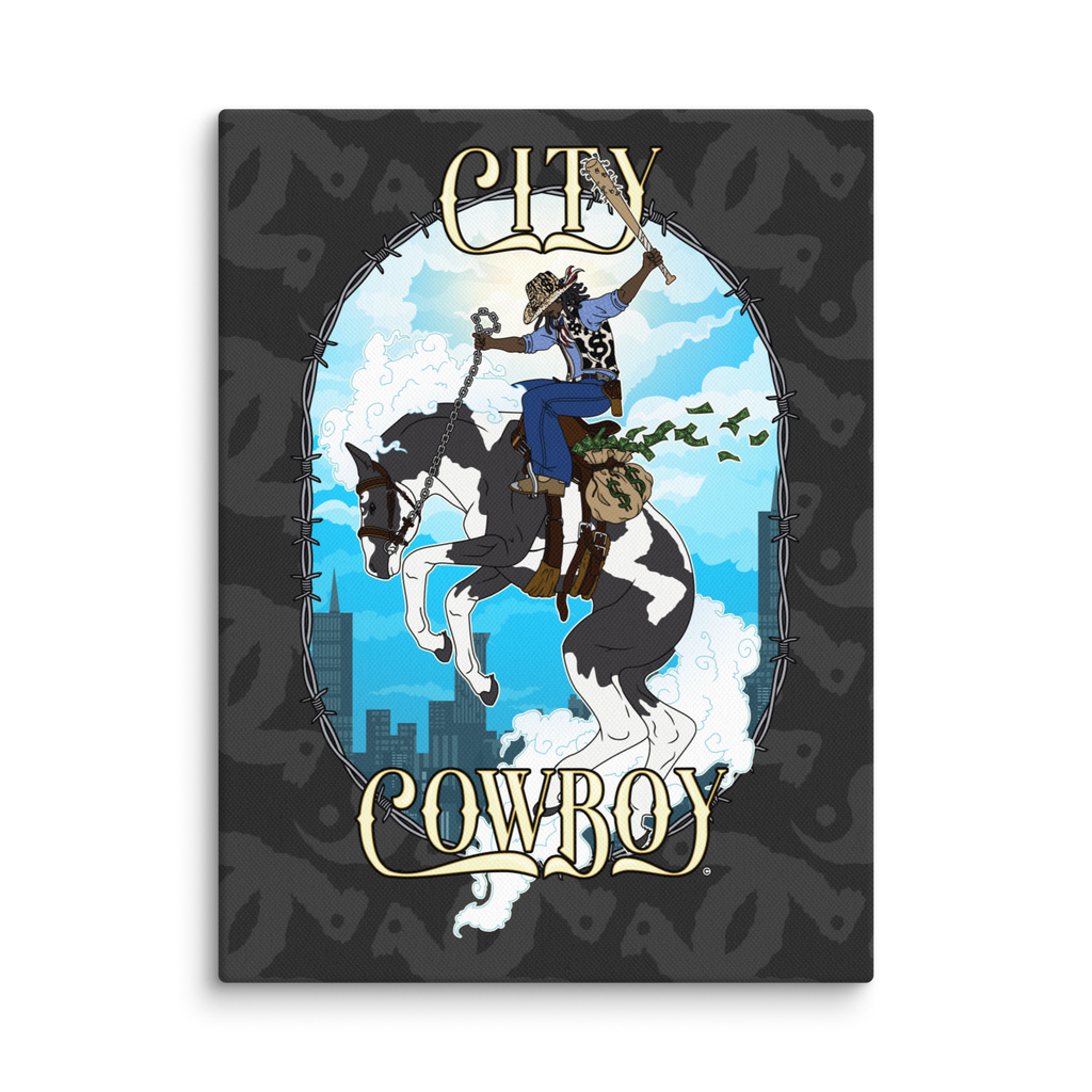 CITY HORSE -  Canvas Print
