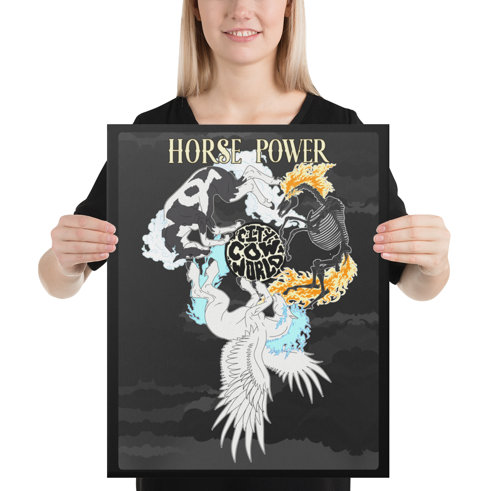 HORSE POWER -  Canvas Print