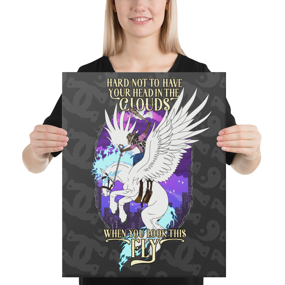 FLY HORSE-  Canvas Print