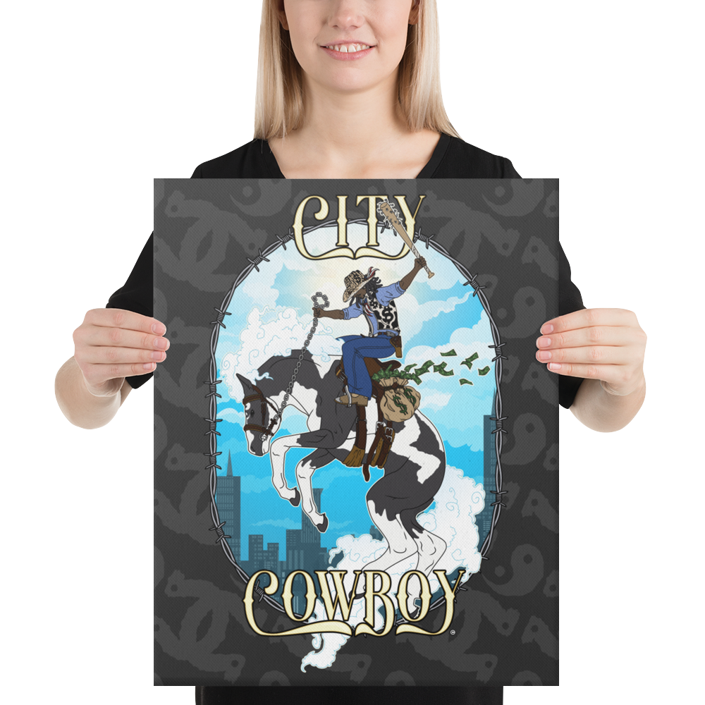 CITY HORSE -  Canvas Print