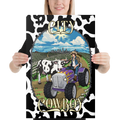 CITY COWBOY CA$H COW - Canvas Print