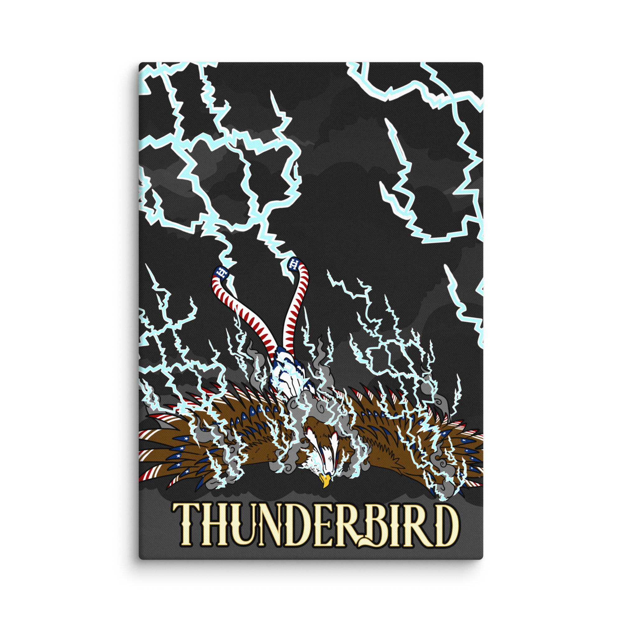 MAKE IT RAIN, THUNDERBIRD - Canvas Print