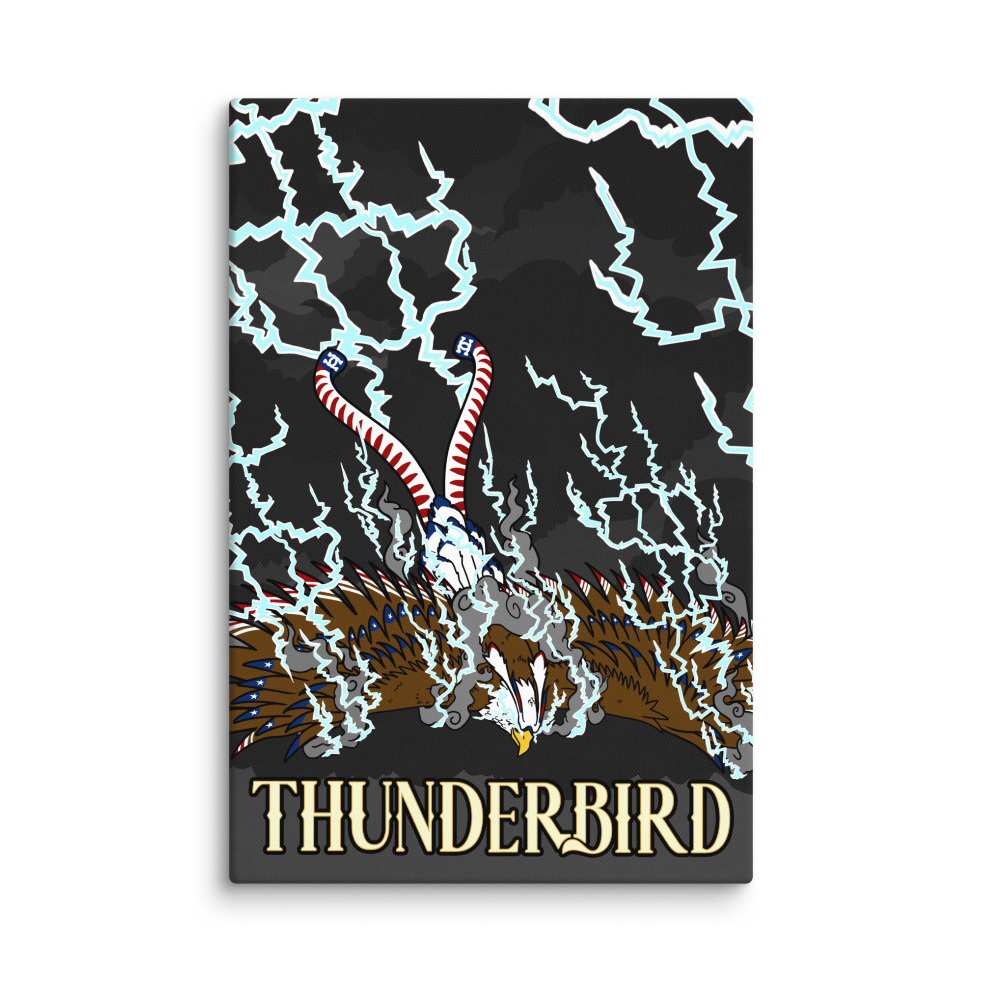 MAKE IT RAIN, THUNDERBIRD - Canvas Print
