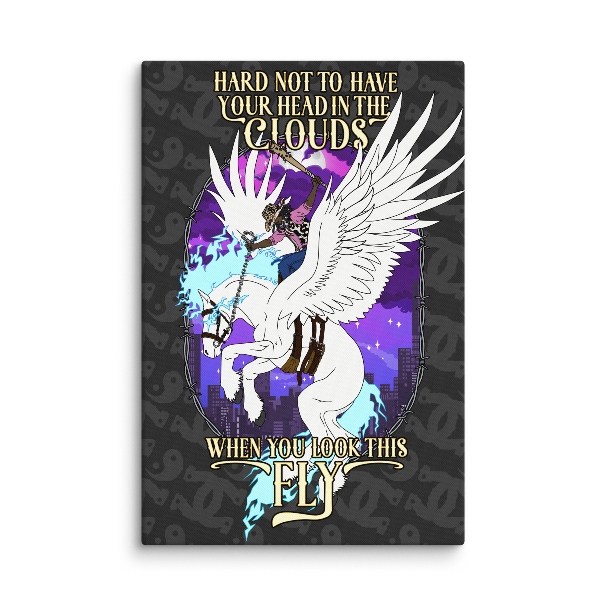 FLY HORSE-  Canvas Print