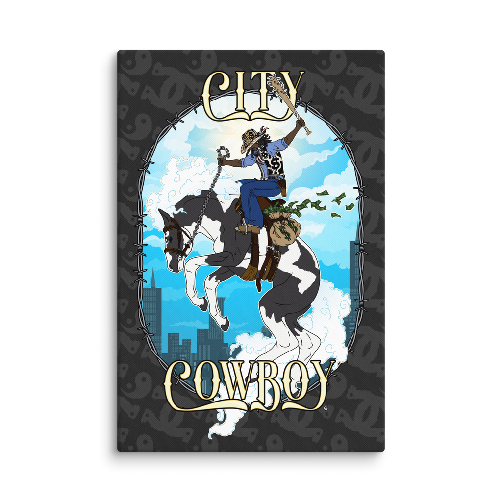CITY HORSE -  Canvas Print