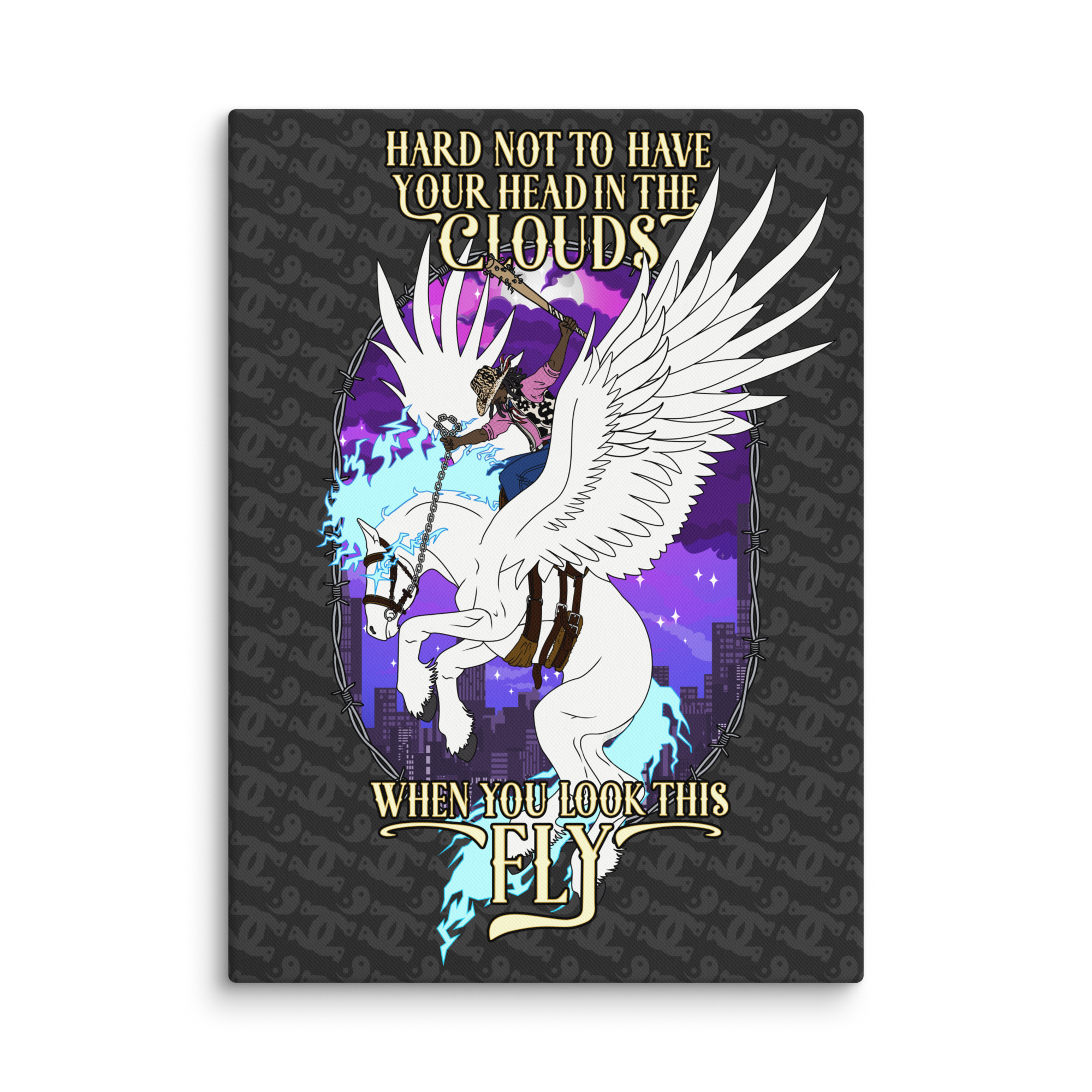 FLY HORSE-  Canvas Print