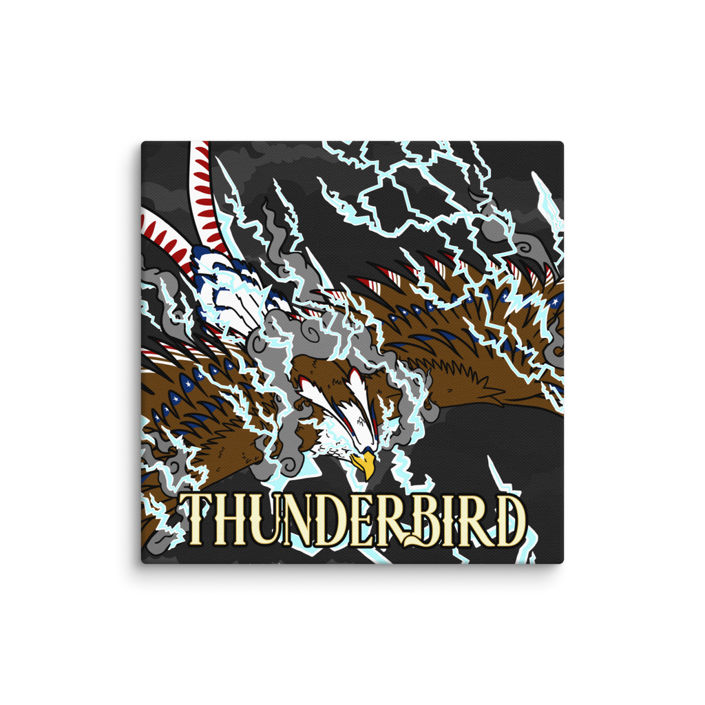 MAKE IT RAIN, THUNDERBIRD - Canvas Print
