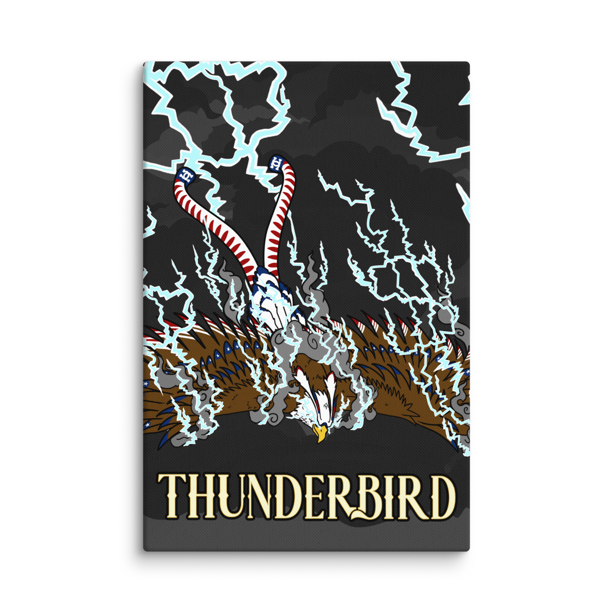 MAKE IT RAIN, THUNDERBIRD - Canvas Print