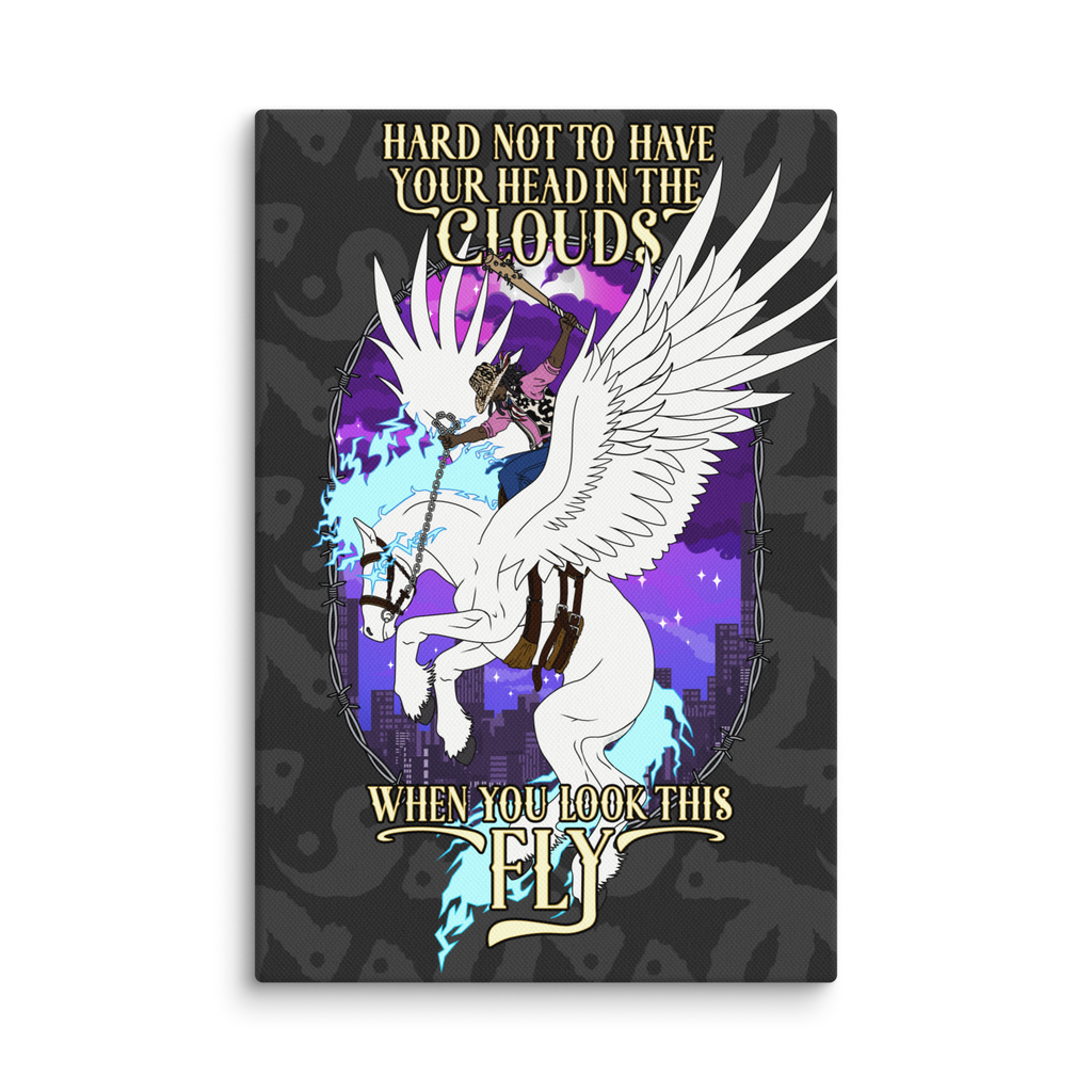 FLY HORSE-  Canvas Print