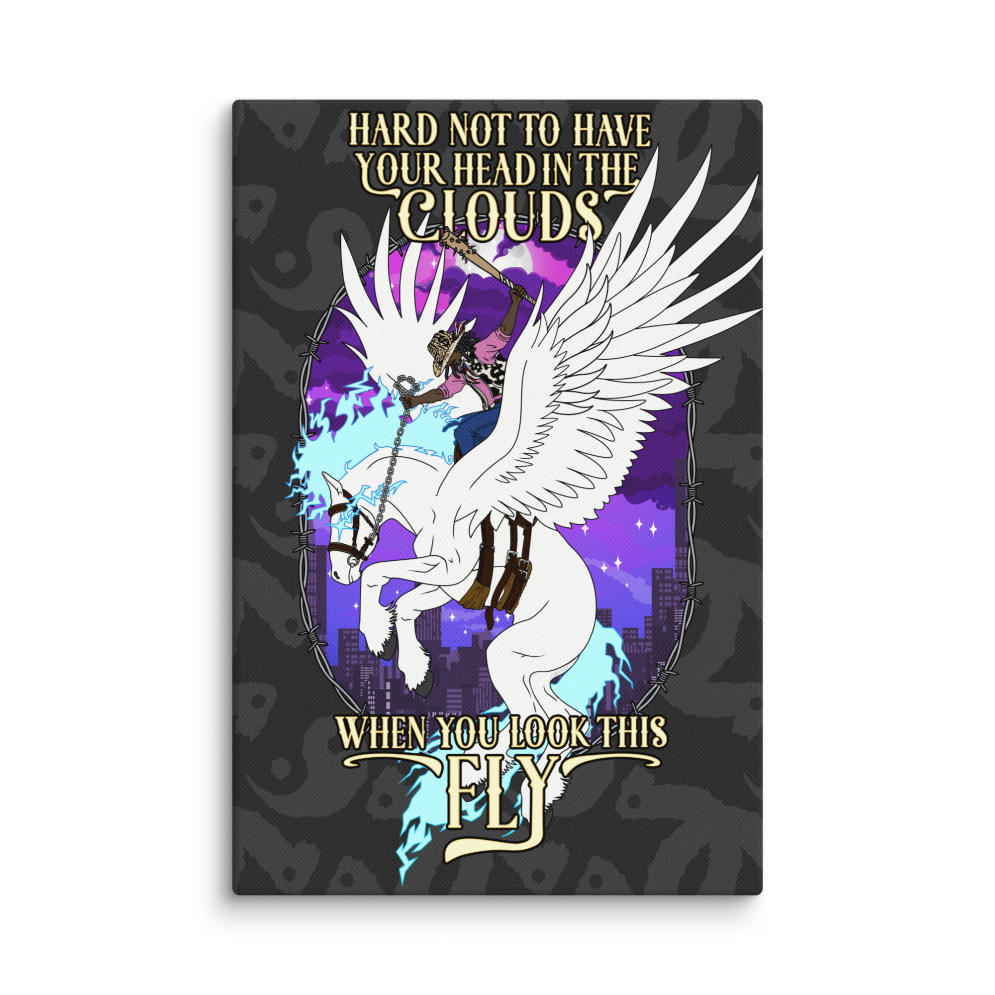 FLY HORSE-  Canvas Print