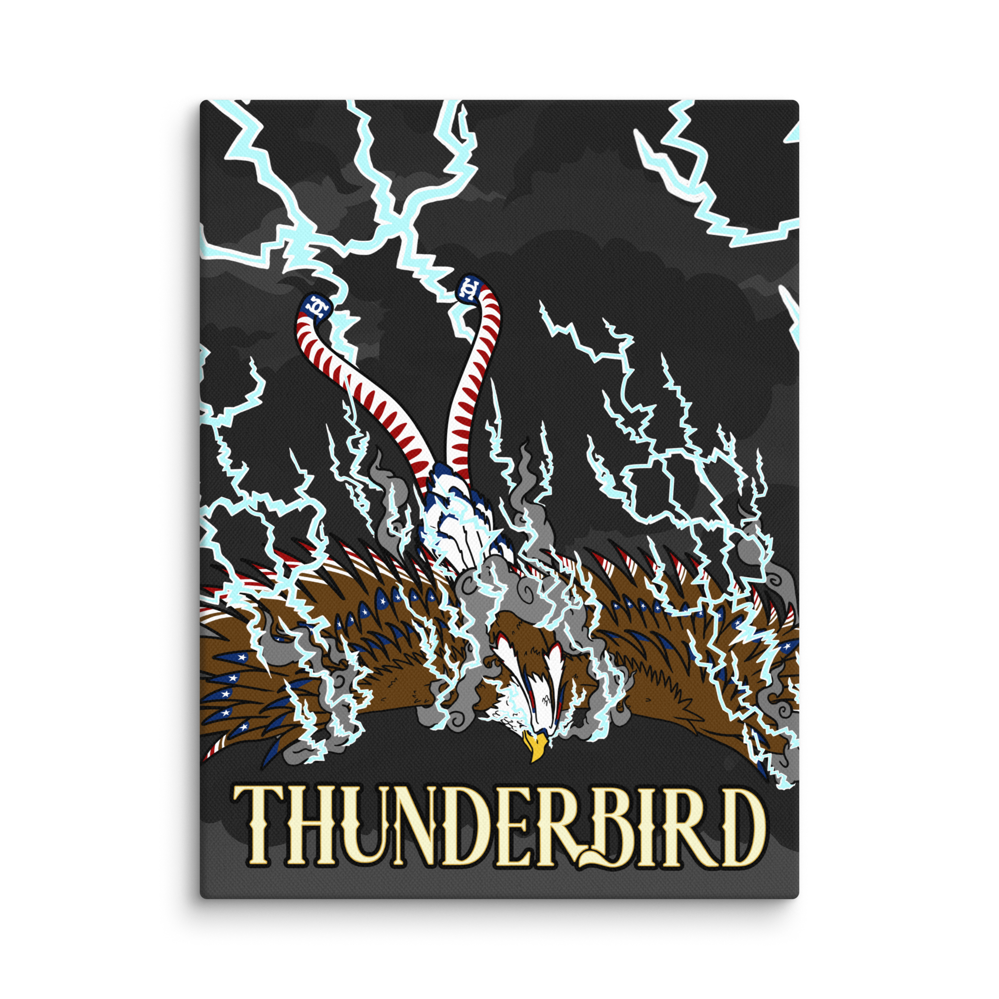 MAKE IT RAIN, THUNDERBIRD - Canvas Print