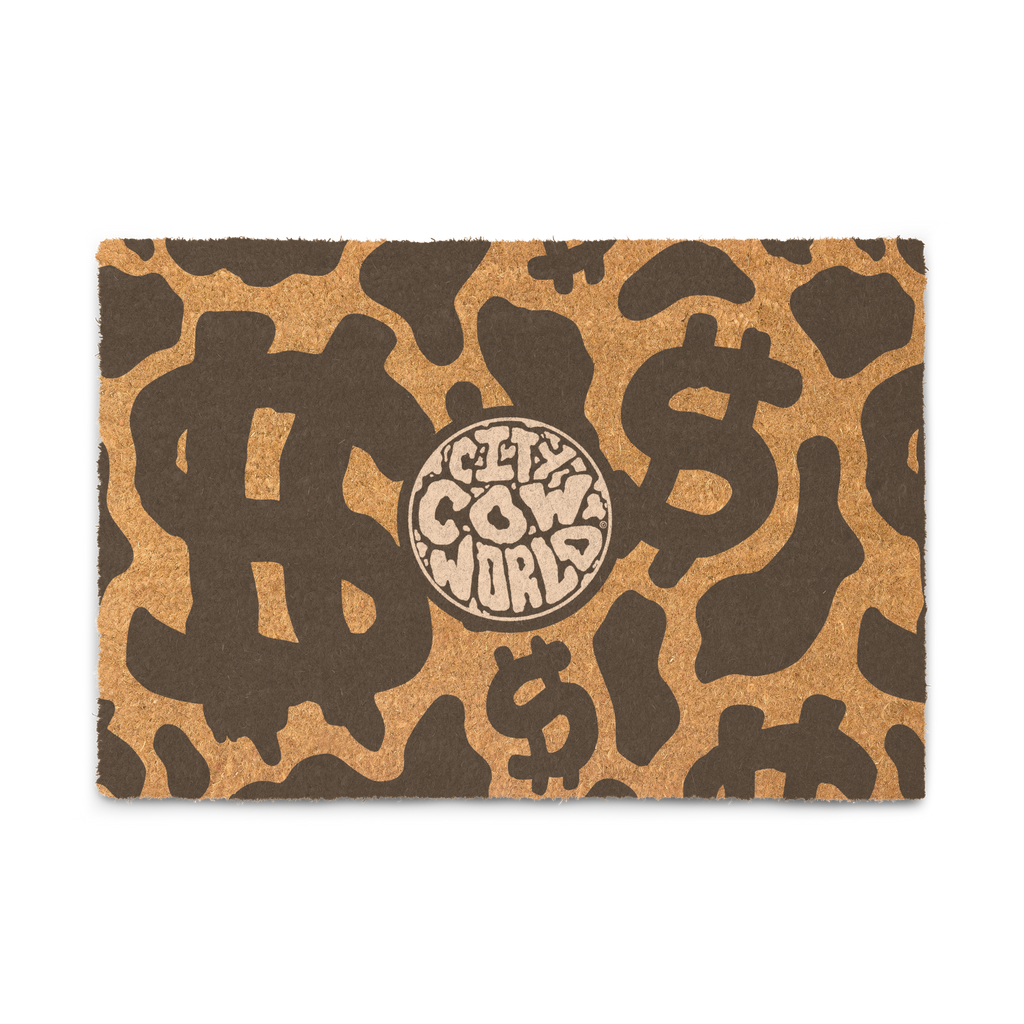 CITY COW WORLD DOORMAT