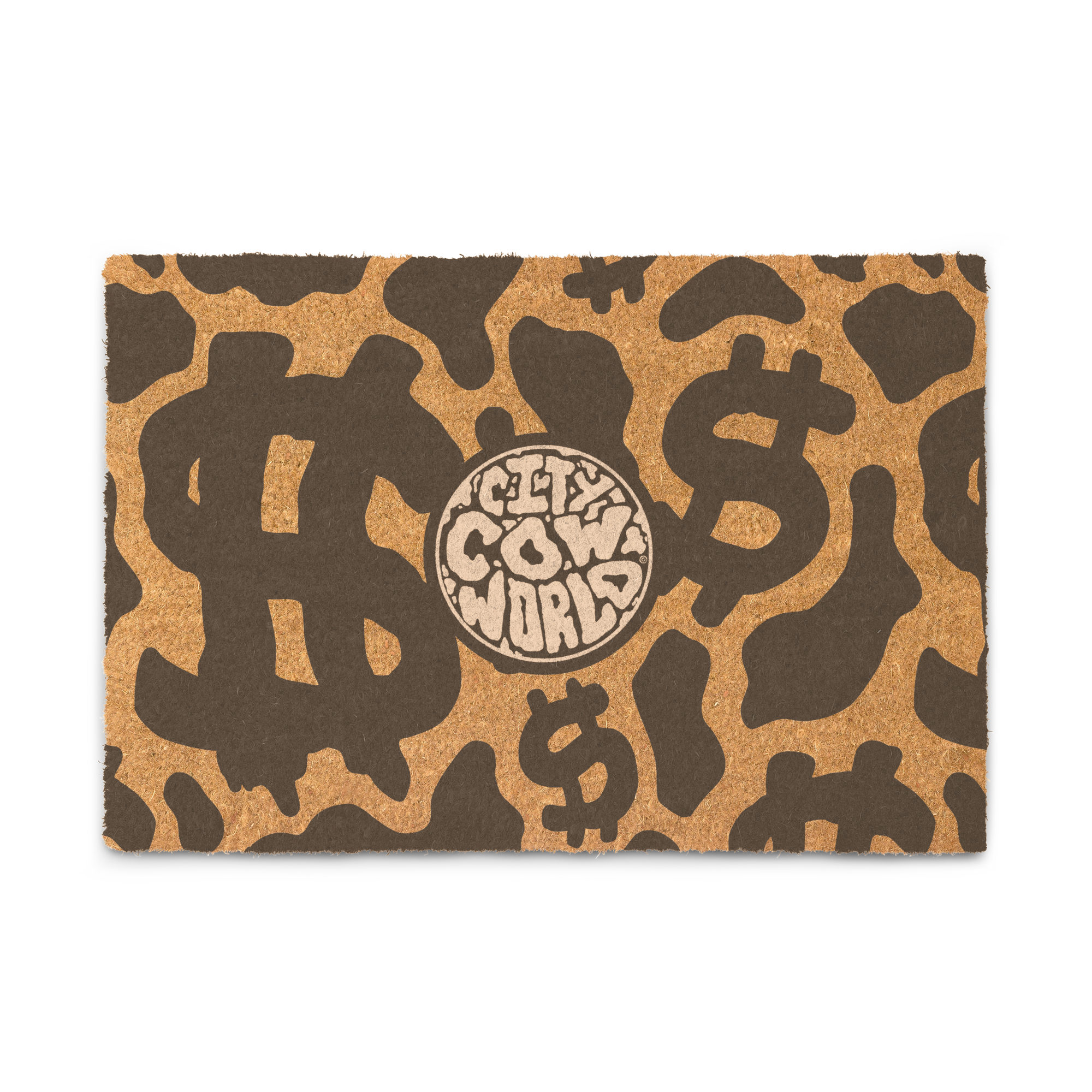CITY COW WORLD DOORMAT