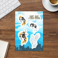 CITY COW WORLD MASCOT STICKER SHEET 3