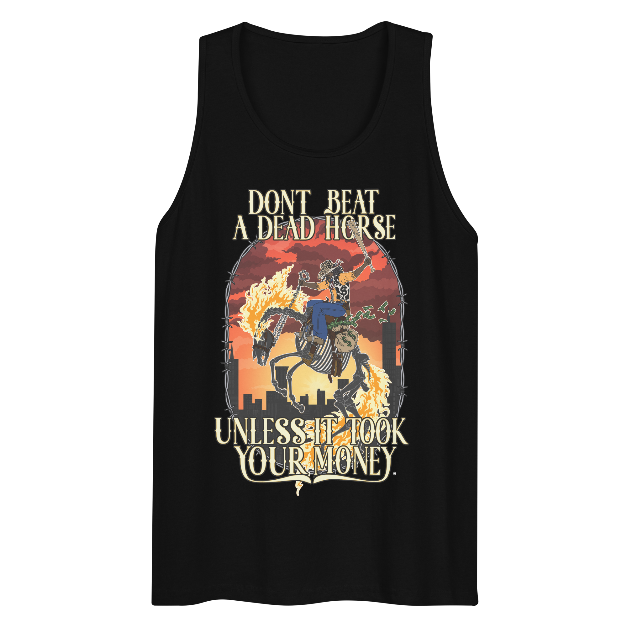 City Cowboy tank top - DEAD HORSE