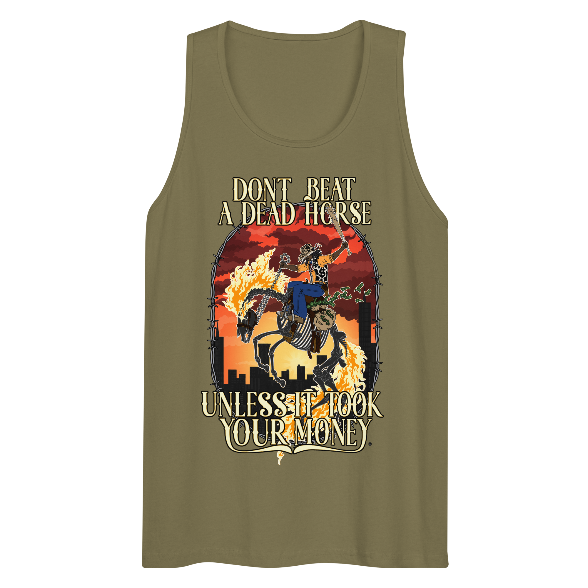 City Cowboy tank top - DEAD HORSE