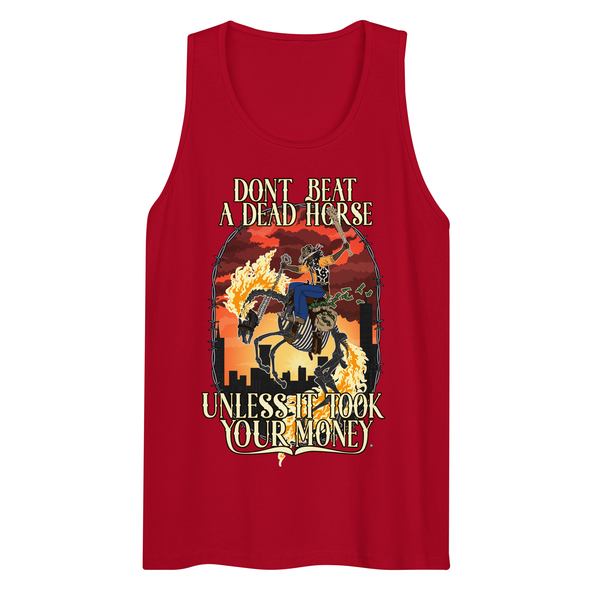 City Cowboy tank top - DEAD HORSE