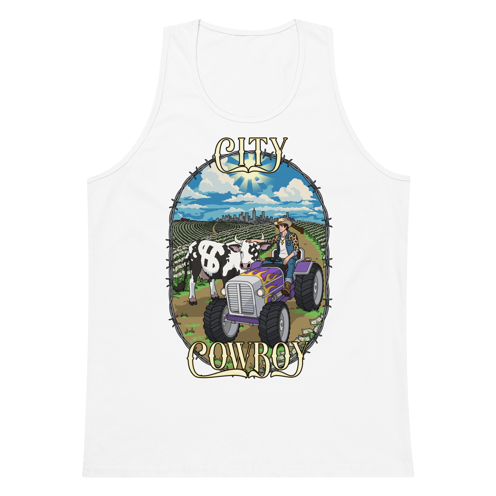 City Cowboy tank top