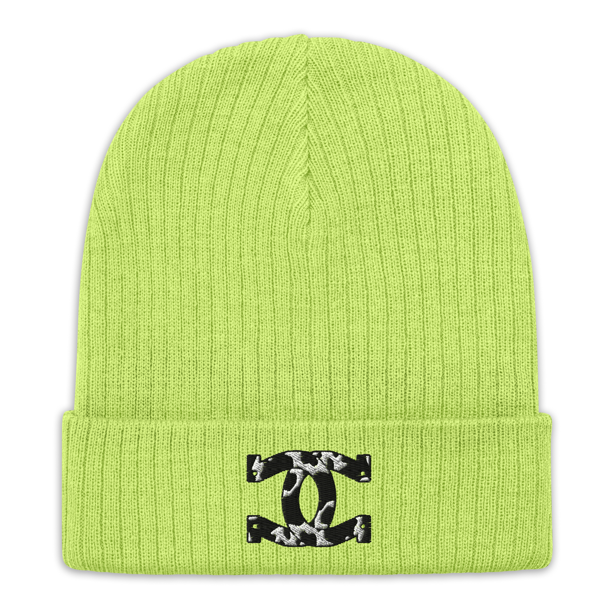 CITY COW LOGO - Ribbed knit beanie