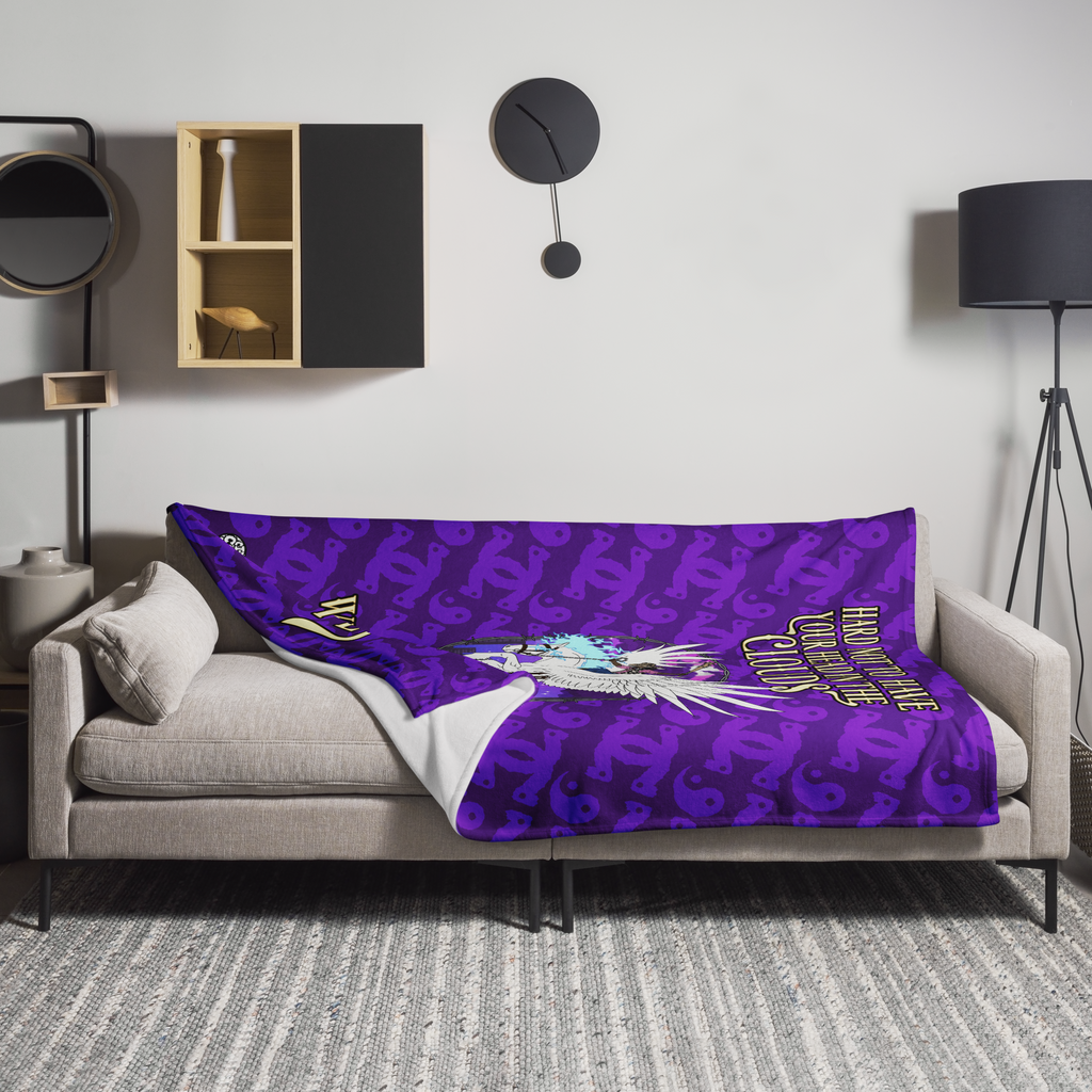 FLY HORSE - Throw Blanket