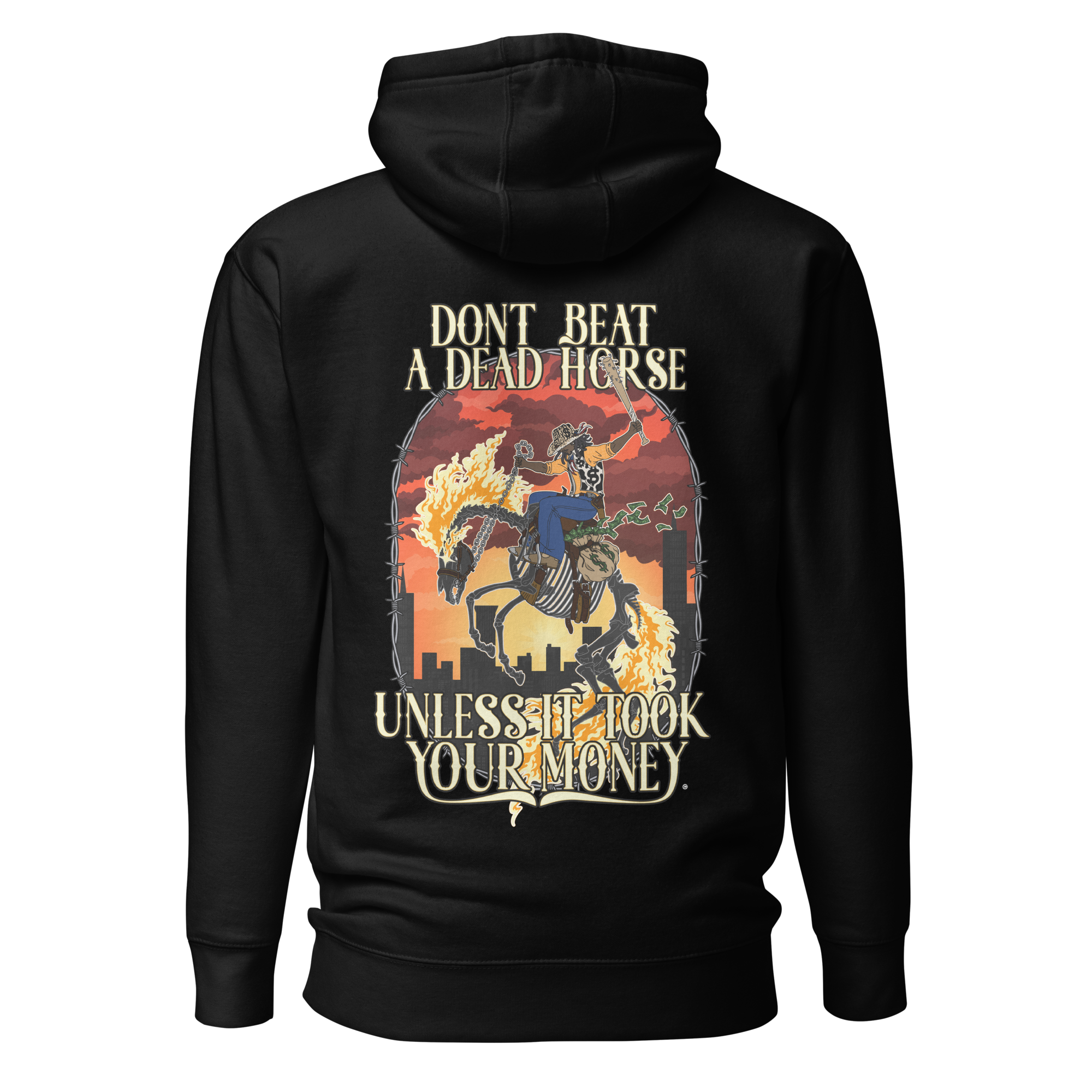 City Cowboy Unisex Hoodie - DEAD HORSE